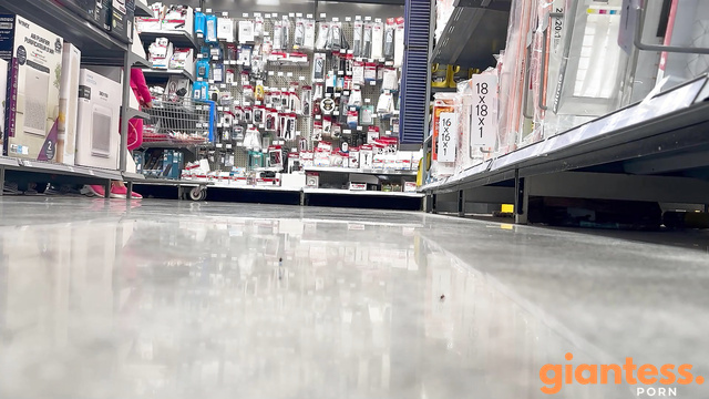 WorldUnseenFilms - Giantess Shopping Spree With Her Pocket-Sized Husband