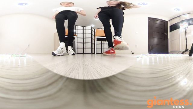 Under Giantess Feet - Polly & Olivia: Gossip Girls Turned Tiny by a Giantess