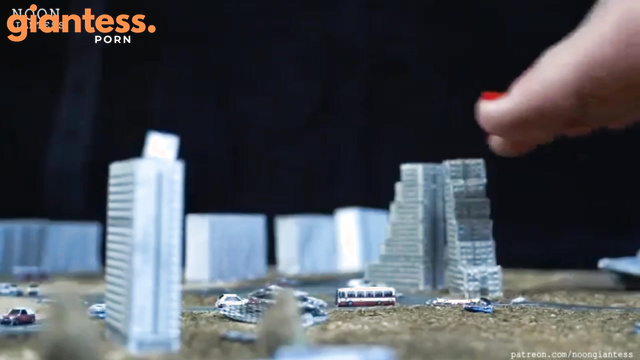 Giantess Noon - Giantess in High Heels: Dominating Her Own City