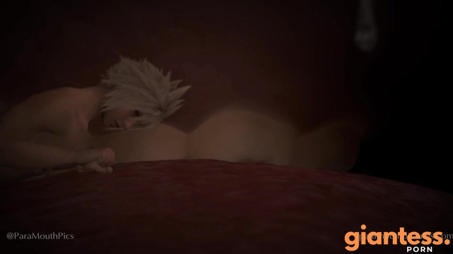 Paramouth Pictures - Giantess Tifa Secret Promise About Our Tasty Night Snack