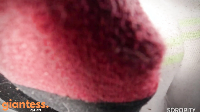 Bratty Foot Girls - Redhead Giant Mistress Doesn't Care About the Tiny Crush