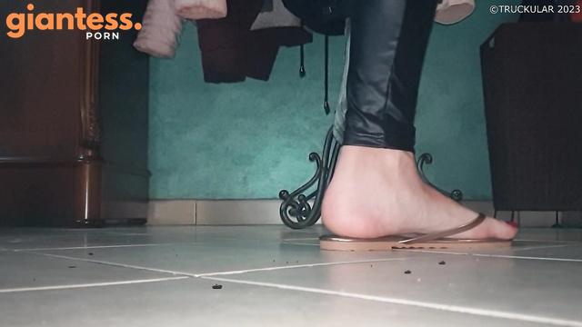 Truckular - Goddess Amani Crushes Micro Tanks Beneath Her Divine Feet