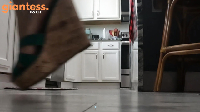 WorldUnseenFilms - Lonely in The Kitchen: Giantess Latina Needs Company