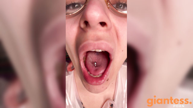 Cutielanalova - Dinner Time: Giantess in Glasses Devours a Small Boy