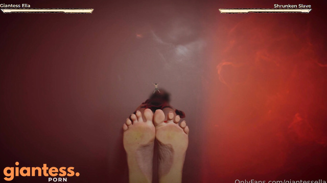 Giantess Ella - First Blood: The Opening Match of Giantess Tournament