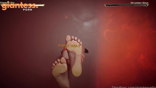 Giantess Ella - First Blood: The Opening Match of Giantess Tournament