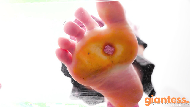 Giantess Ella - Tiny Step Bro Was Crushed Under Sister Big Soles