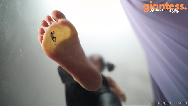 Giantess Ella - You Are Home Alone With Stepsister And Her Dominant Feet