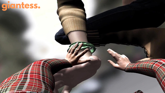Sun, Silence And Huge Feet: Giantess Eating Citizens Vacation Begins