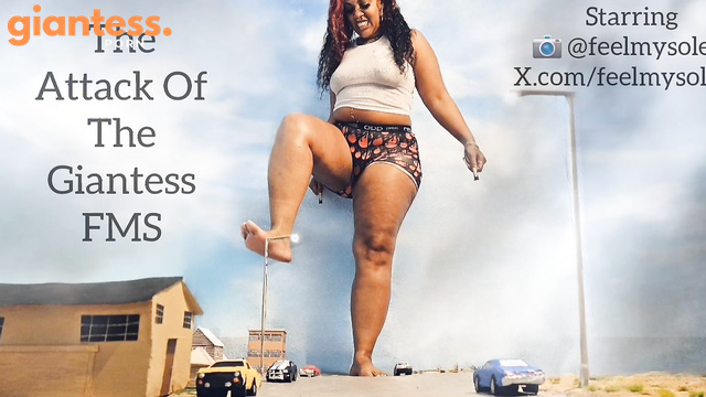 Feelmysolesss - Unstoppable Giantess on a City Crushing Rampage
