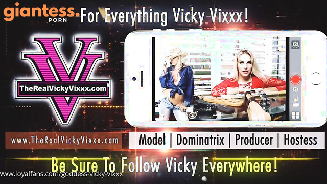 Goddess Vicky Vixxx - Survive Only if You Prove Yourself Under My Soles