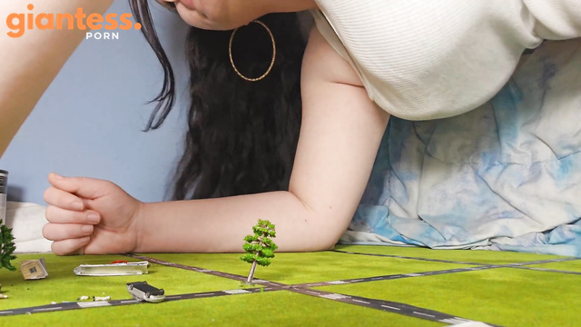Dawn Breaks in the Giantess’s Park as Inhabitants Face Slow Destruction