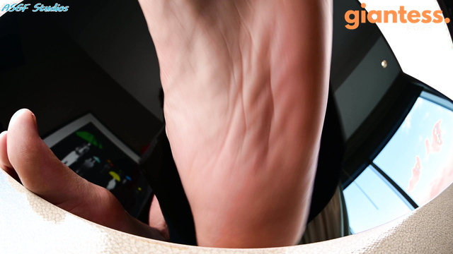 ASGF Studios - Amazing Giantess Feet Will Trample You Like Nothing