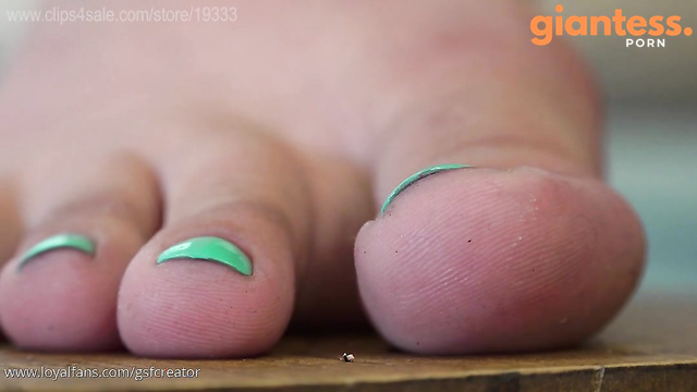 GSFCreator - Obsessed Vengeance Epic Giantess Ivory Soles Part 1