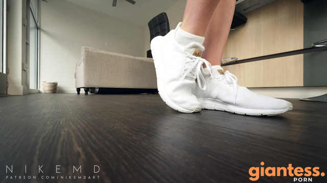 Nikemd - Her Soles, His Sentence: Life Beneath Giantess Kate’s Feet