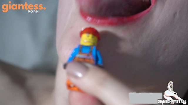 Diane Chrystall - Up Close Encounter: Eaten By A Ruthless German Giantess