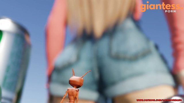 Patreon - The Giant’s Powerful Mouth: Chewing Innocent Little Ants