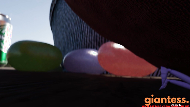 Patreon - The Giant’s Powerful Mouth: Chewing Innocent Little Ants