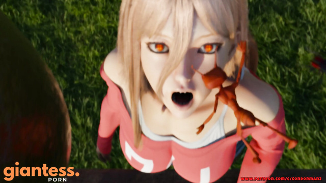 Patreon - The Giant’s Powerful Mouth: Chewing Innocent Little Ants