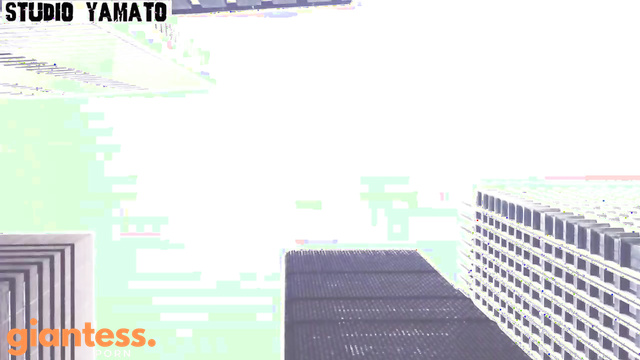 Studio Yamato - Giantess Strips Off To Show Her Dominate Over The City