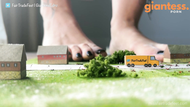 MissFairTradeFeet - The Rise of Giantess Fairtrade In City of Fairtrade Part 1