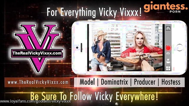 Goddess Vicky Vixxx - Shower Spying Tiny Gets Caught And Swallowed