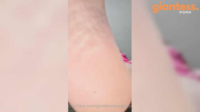 Goddess Tessa - Do You Think Giantess Goddess Will Not Notice You