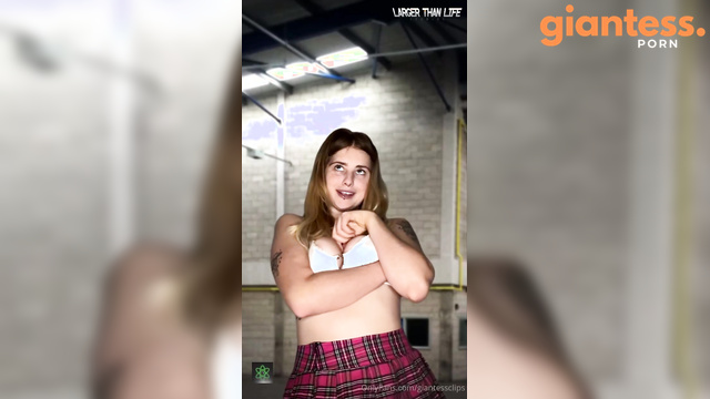 Larger Than Life - The Unbelievable Growth: Schoolgirl Transforms Into Giantess