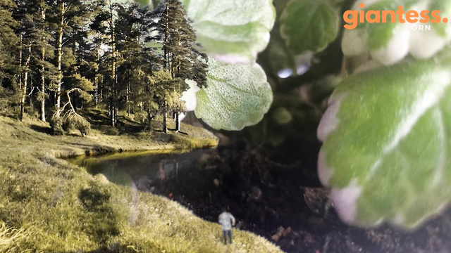 Giantess Lina: Lost In A Different House, In Micro Different World