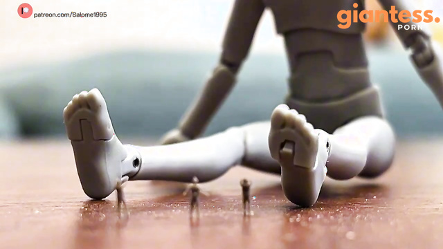 Salome Toes - Beneath Her Colossal Soles: Toys Totally Obliterated