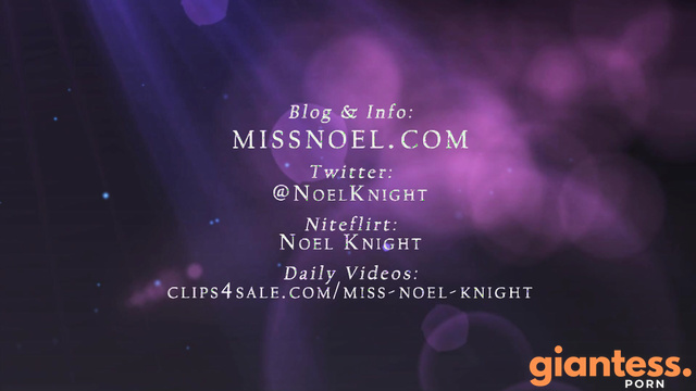 Mistress Noel Knight - Tiny You Are Good Enough To Eat By Giantess