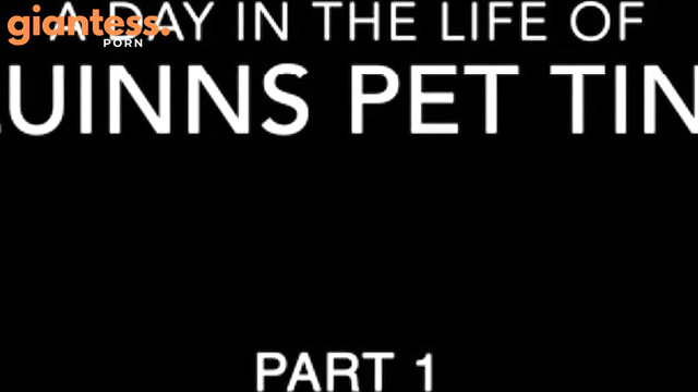 Giantess EditZ - Butt Crushing Begins: Quinn The Giantess And Her Tiny Pet Part 1