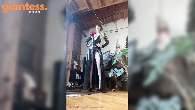 Domina Athena POV You Are A Bug On The Floor At My Photo Shoot