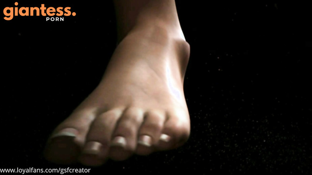 GSFCreator - Tiny Slave Trapped in The Toe Ring of a Barefoot Goddess
