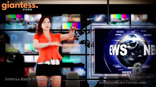 Ludella Hahns Fetish Adventures - Live TV Nightmare: Fembot Crashes in Epic Meltdown