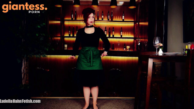 Ludella Hahns Fetish Adventures - Ludella Waitress Bot: Glitching on Every Table