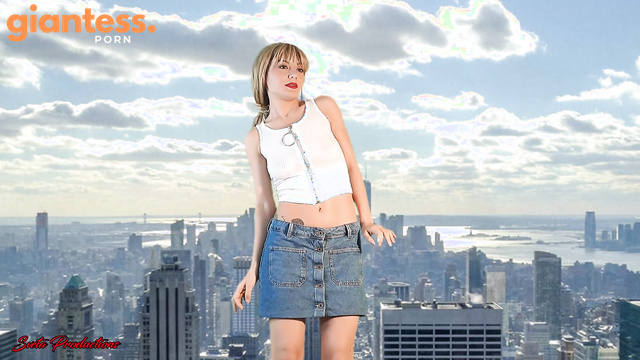 Sveta Productions - Sky High Showdown: Giantess Battles Fighter Jets