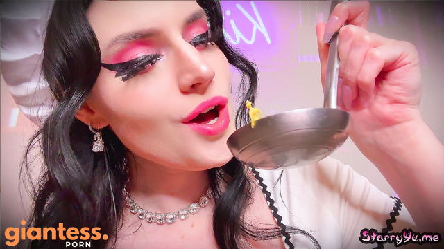 Starry Yume - Tiny Bites, Big Cravings: The Giantess Chef Wants More