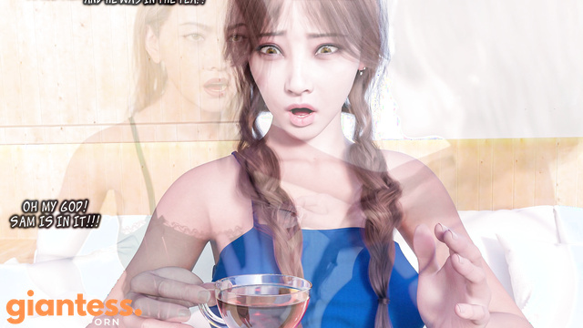 Giantess And Tiny - Tiny Step Brother, Giantess Step Sister Together Again Part 2