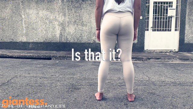 Rise OF The Giantess - Stomping Down: Giantess Luna And Her Giant Dirty Feet