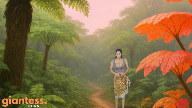 Gemstoneinc - JOI With Big Boobs Giantess Amazon Kira In The Jungle