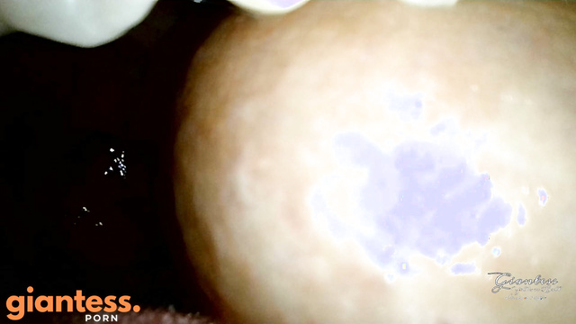 Giantess Yellow Ball - Creamy Blowjob And Favourite Salty Taste