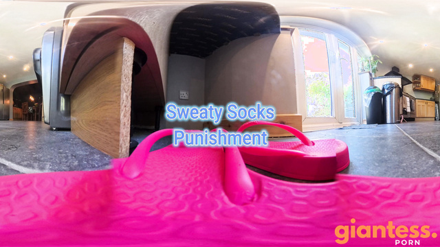 Giantess Lady Soles - Cleaning Punishment: Suffocated Under Her Sweaty Socks