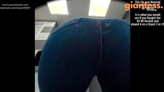Media Impact Customs - Sahrye Huge Booty In Jeans Trying Sit On Your Face