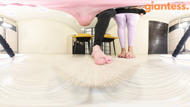 Under Giantess Soles - Tall Girl Power: Mikaela & Ruth Put You in Your Place