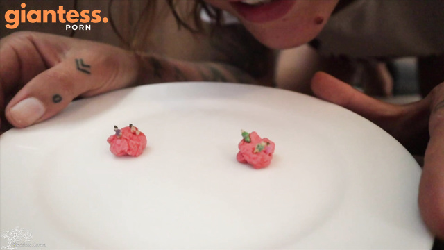 Goddess Aurora - Gummy Prison: Giantess Encases Her Meals in Sweetness