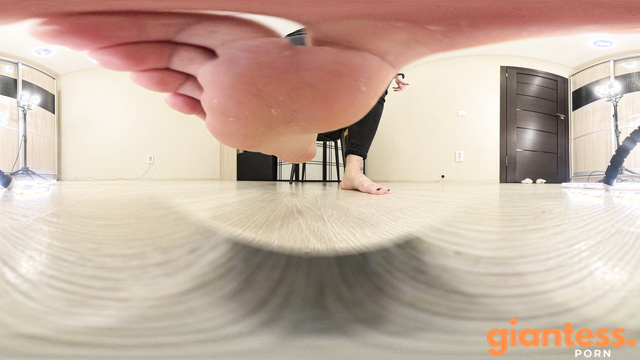 Under Giantess Soles - Barefoot Punishment: Jenny Crushes Without Mercy