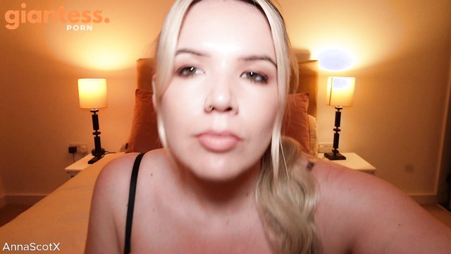 Anna ScotX - Tiny Lives, Big Appetite: Giantess Eats Them From Her Palm