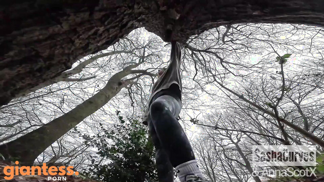 Anna ScotX - Tiny And Hunted by Unaware Chubby Giantesses in The Forest