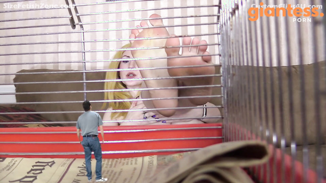 Media Impact Customs - Blondie Vonka Dominates Her Foot Slave With Slow Crushing